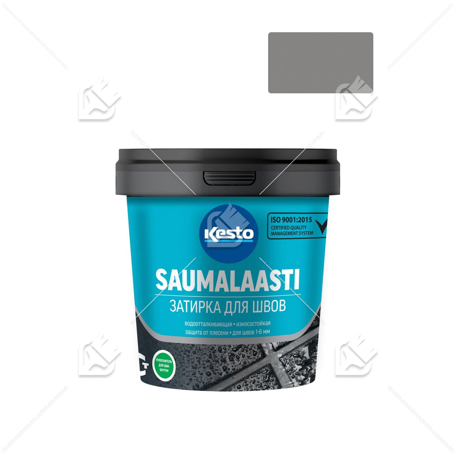 Затирка для швов Kesto Saumalaasti 44 темно-серая 1 кг