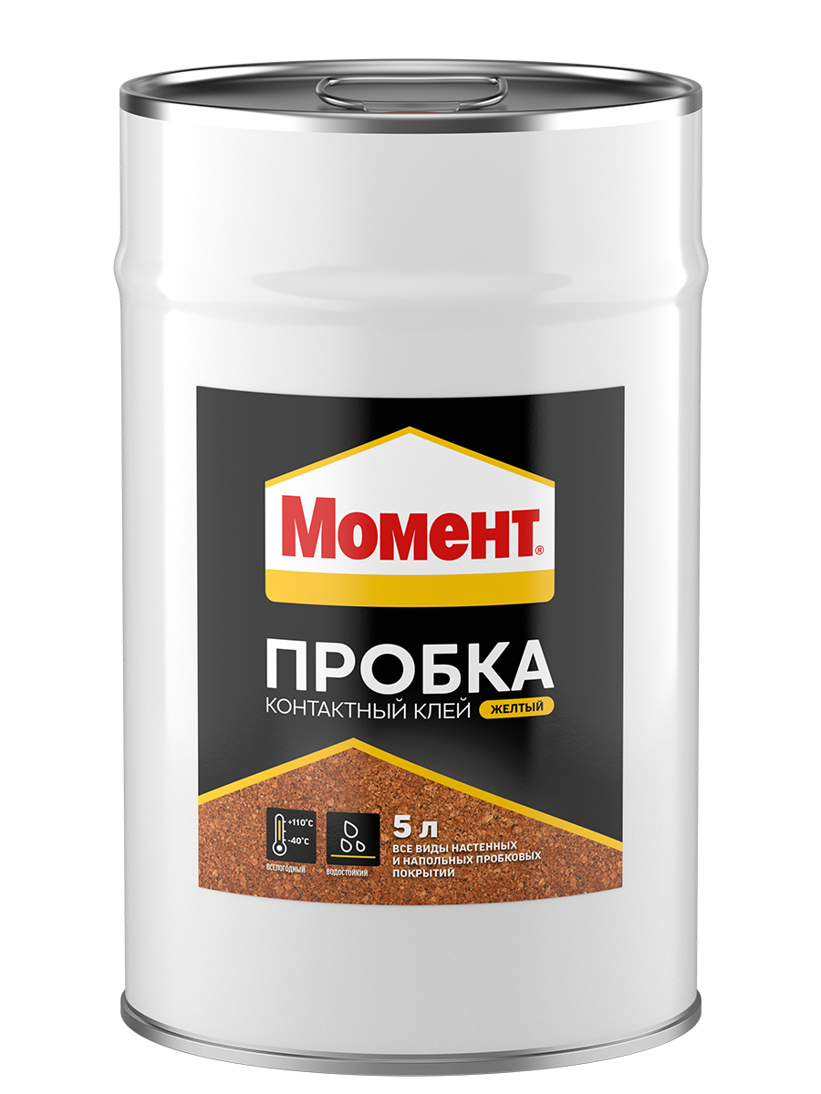 Клей для пробки контактный Момент Пробка 5 л