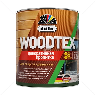 Пропитка декоративная для защиты древесины алкидная Dufa Woodtex махагон 0,9 л.