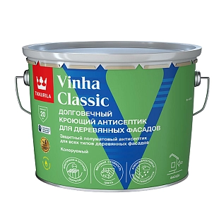 Антисептик кроющий Tikkurila VINHA CLASSIC WC полуматовый 9л