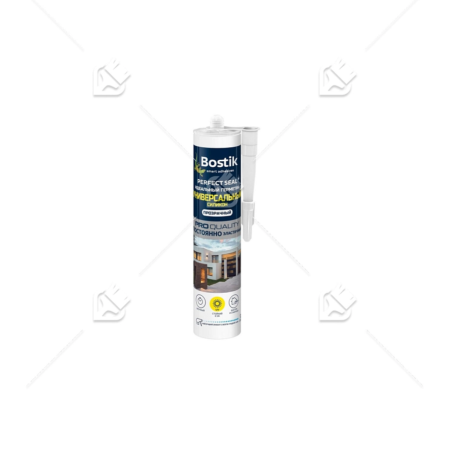 Герметик силиконовый универсальный Bostik Perfect Seal прозрачный 280 мл.
