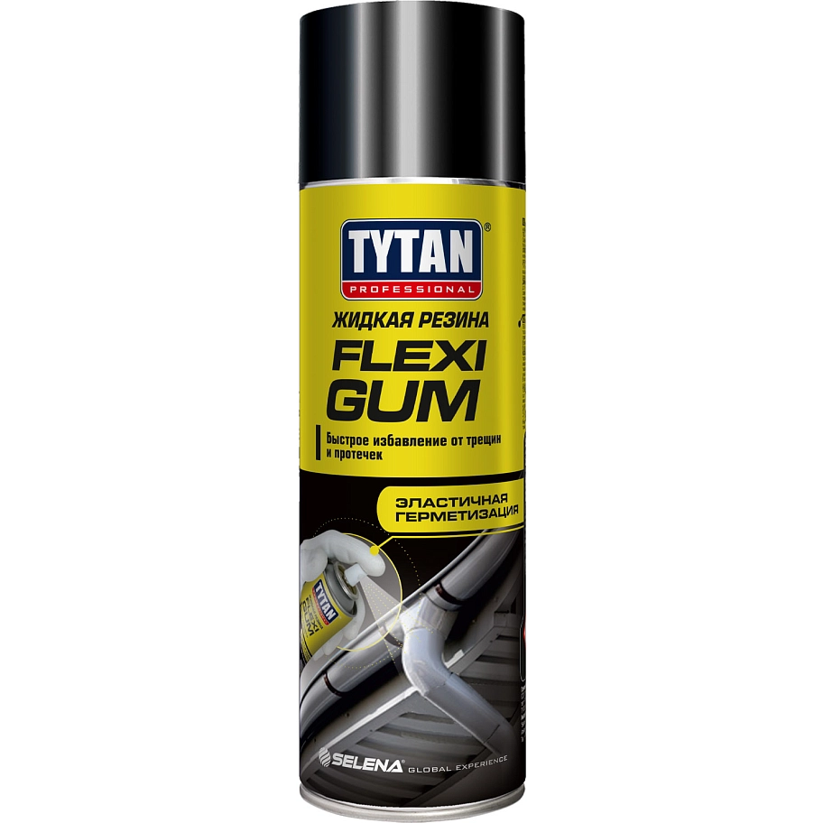 Tytan Professional Flexi Gum Жидкая резина, черный 520 мл