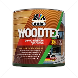Пропитка декоративная для защиты древесины алкидная Dufa Woodtex рябина 3 л.