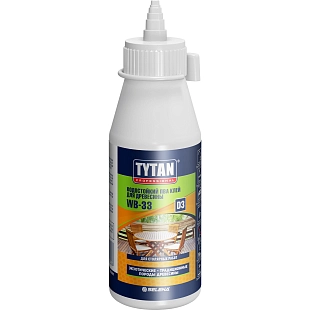 Клей ПВА D3 для древесины Tytan Professional WB-33 прозрачный 175 мл
