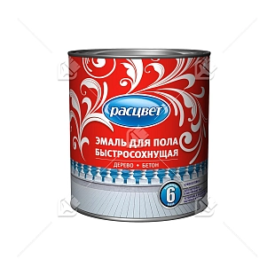 Эмаль для пола алкидная быстросохнущая Расцвет золотистая 2,7 кг