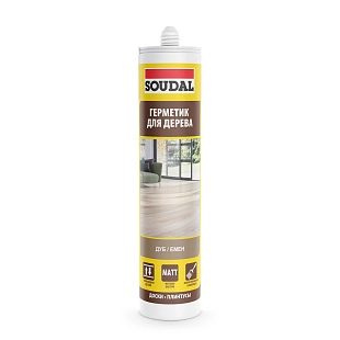 Герметик акриловый паркетный Soudal дуб 280 мл