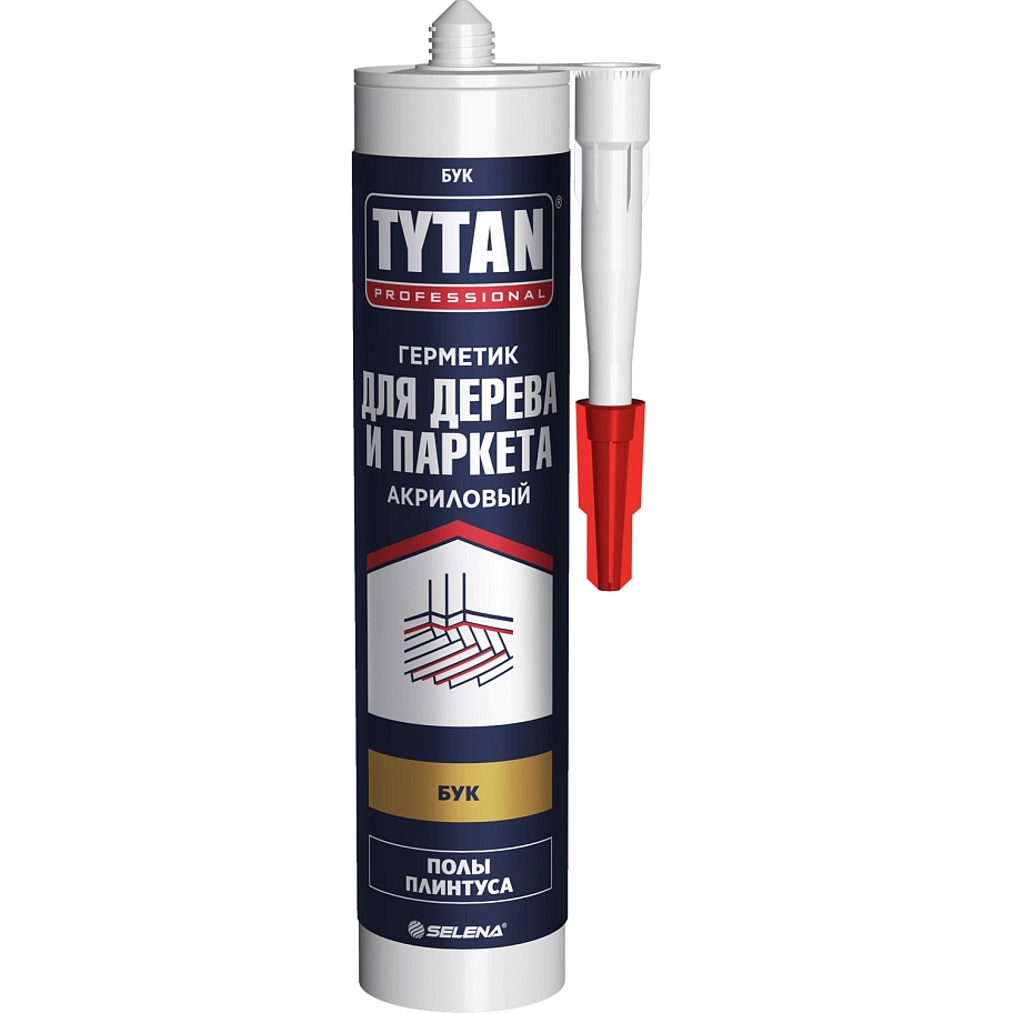 Герметик Акриловый для Дерева и Паркета Tytan Professional бук 280 мл